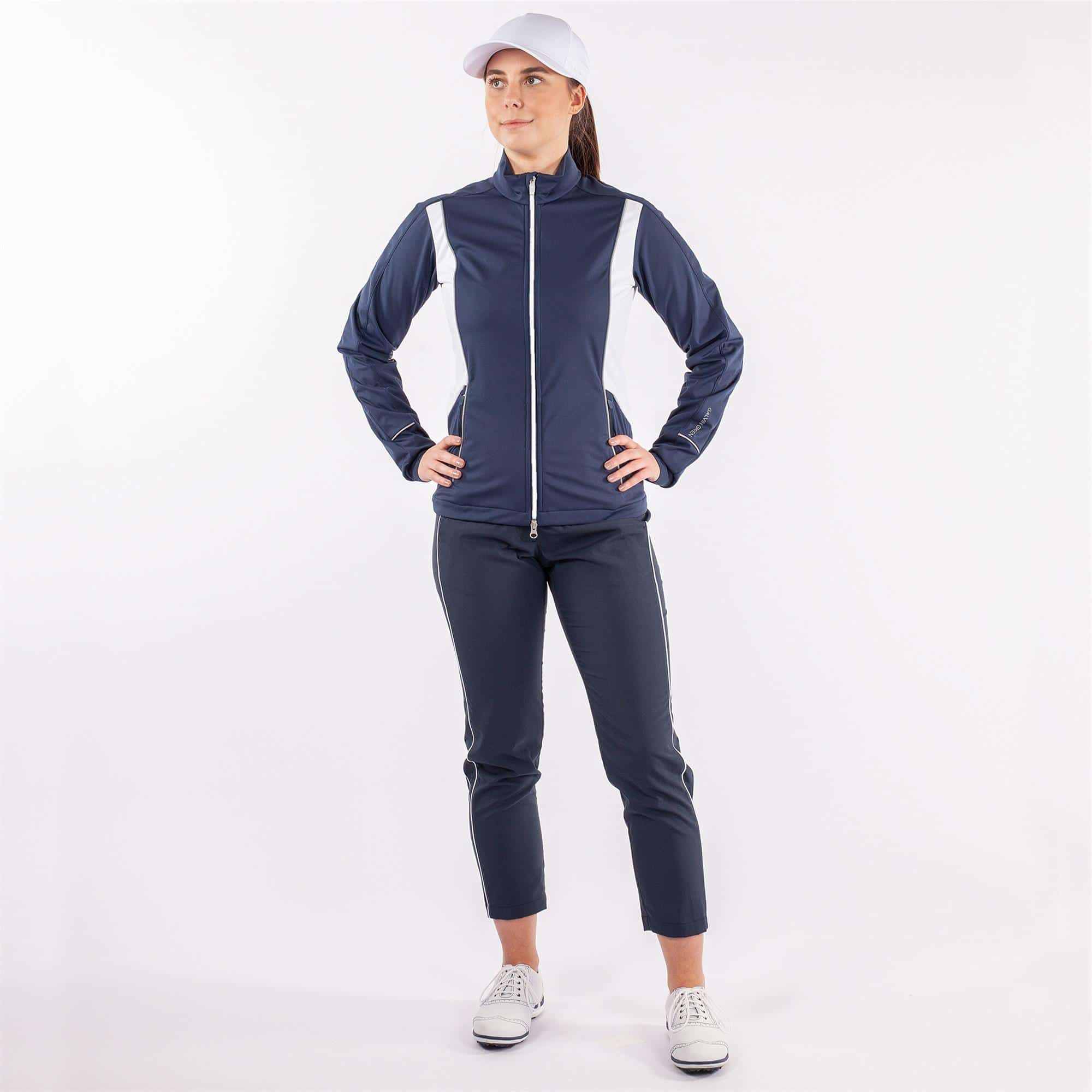 Galvin Green Leila Interface Ladies Golf Jacket Navy/Reflex